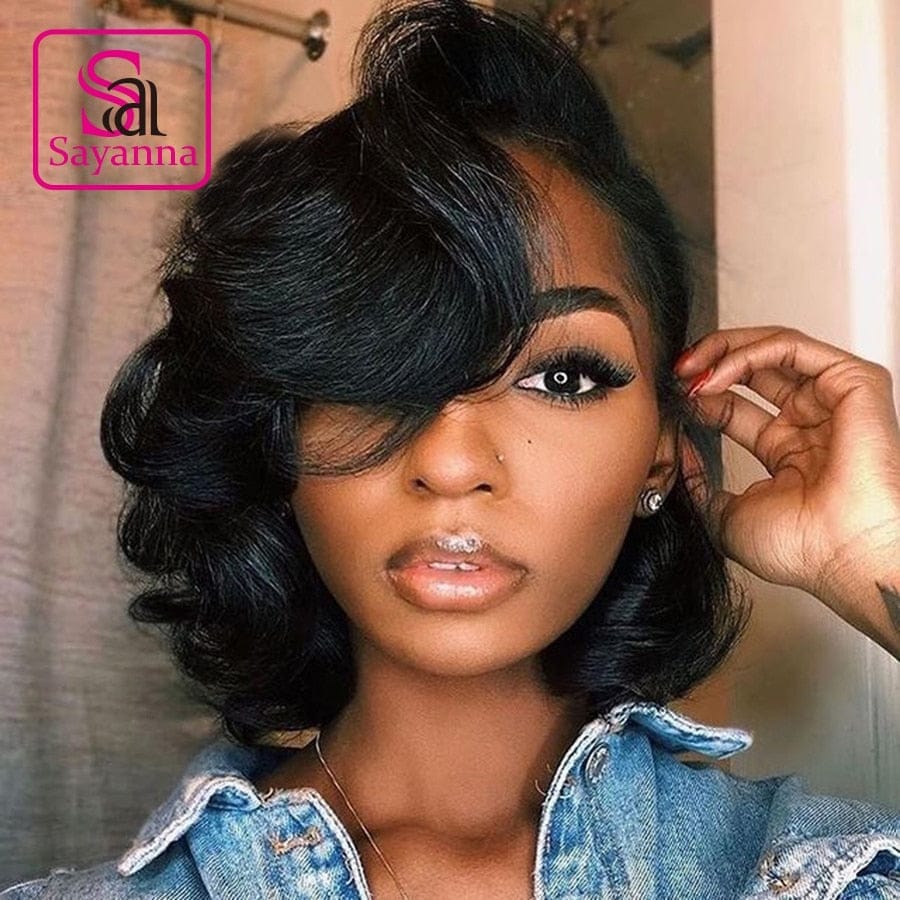 HD Lace Frontal Wigs For Women Short Bob Wig 13X4 Lace Front Human Hair Wigs BENNYS 