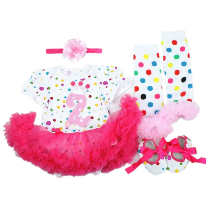 Fashion Baby Clothes Set Newborn Princess Girls Tutu Dress Outfits