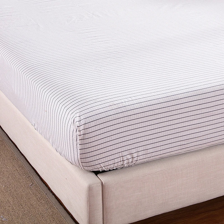 Earthing Fitted Sheet Silver Antimicrobial Fabric Bed Sheet