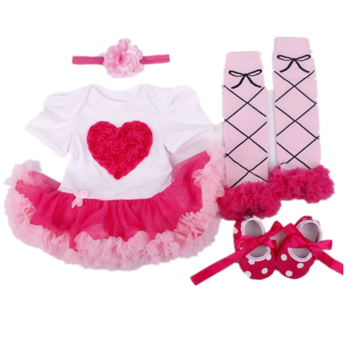 Fashion Baby Clothes Set Newborn Princess Girls Tutu Dress Outfits