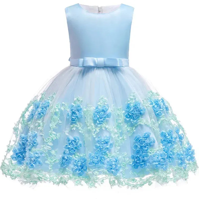 Baby Kids Tutu Birthday Princess Party Dress for Girls I-Dresses-Bennys Beauty World