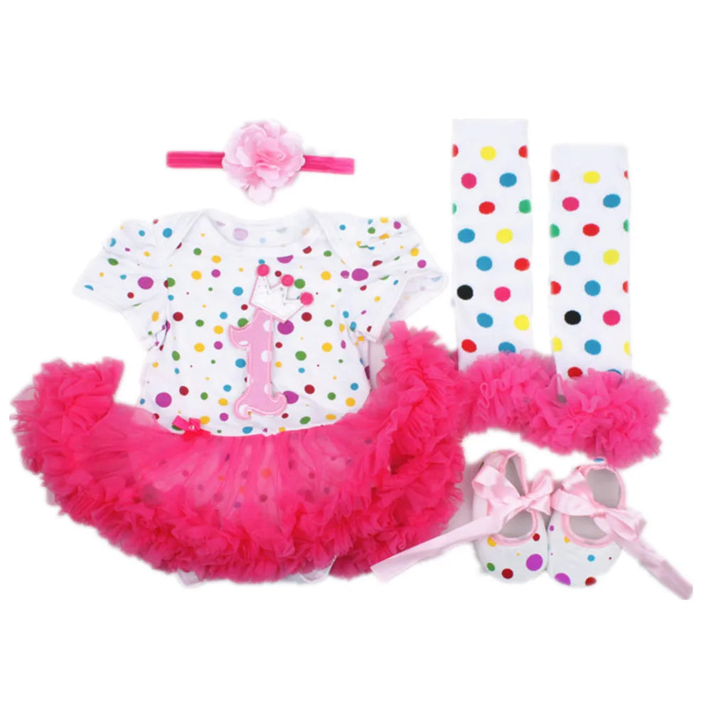 Fashion Baby Clothes Set Newborn Princess Girls Tutu Dress Outfits