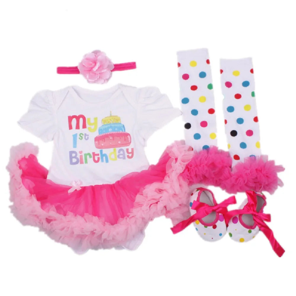 Fashion Baby Clothes Set Newborn Princess Girls Tutu Dress Outfits