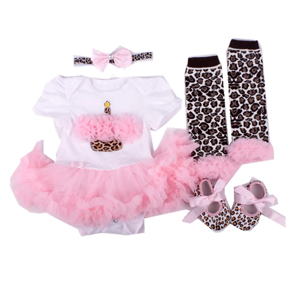 Fashion Baby Clothes Set Newborn Princess Girls Tutu Dress Outfits