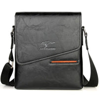 Luxury Brand Vintage Men Shoulder Bag Waterproof Leather Messenger Bag-bag-Bennys Beauty World