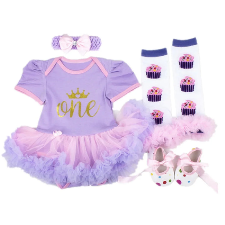 Fashion Baby Clothes Set Newborn Princess Girls Tutu Dress Outfits