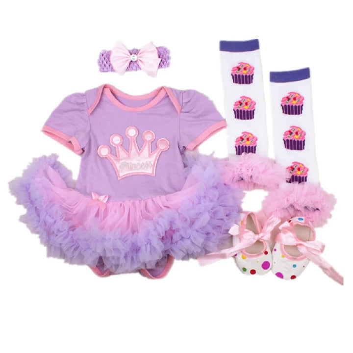 Fashion Baby Clothes Set Newborn Princess Girls Tutu Dress Outfits