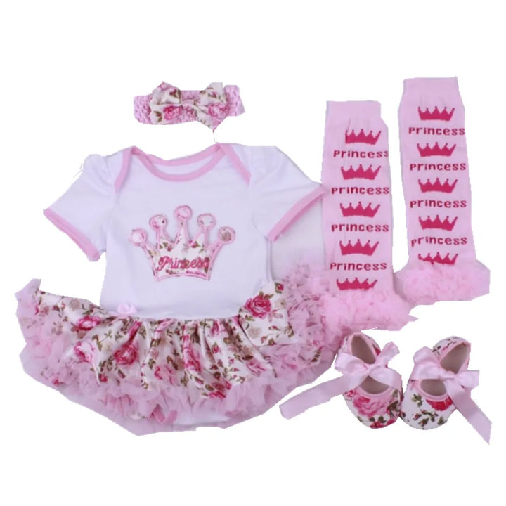 Fashion Baby Clothes Set Newborn Princess Girls Tutu Dress Outfits