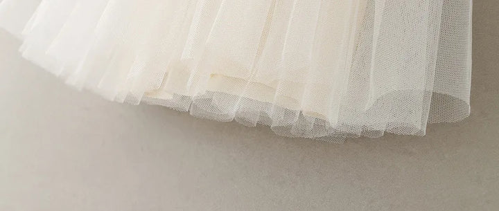 Girls Gold Sequined Lace Tutu Dress | Party &amp; Wedding | Ages 2–6