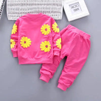 Baby Girl Cotton Sport Suit Toddler Kids Clothes Casual Set-kids clothing-Bennys Beauty World