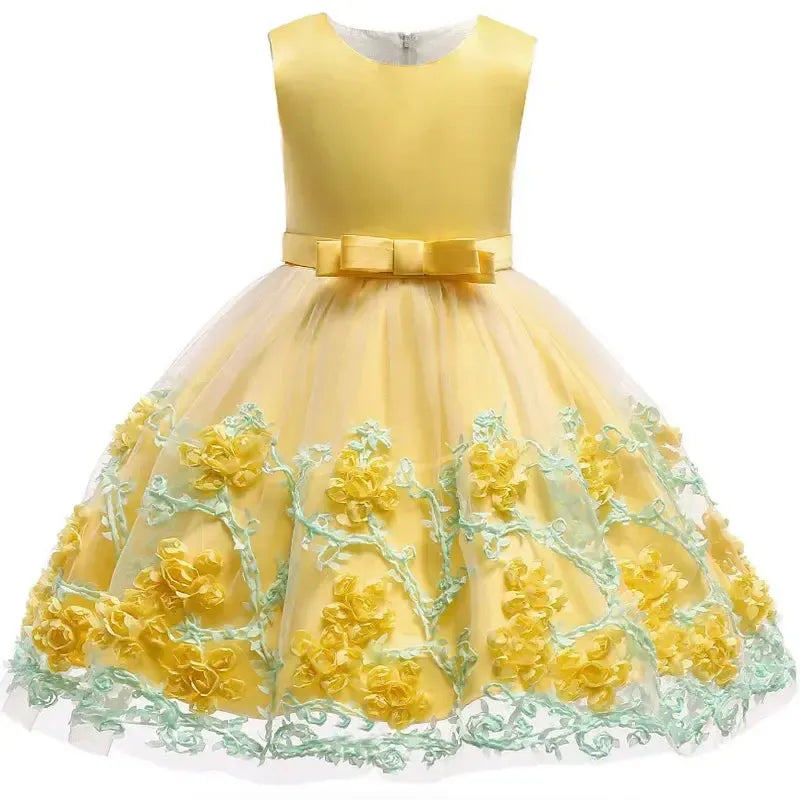 Baby Kids Tutu Birthday Princess Party Dress for Girls I-Dresses-Bennys Beauty World