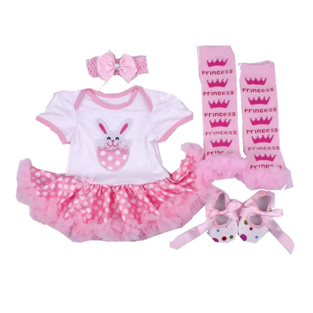 Fashion Baby Clothes Set Newborn Princess Girls Tutu Dress Outfits