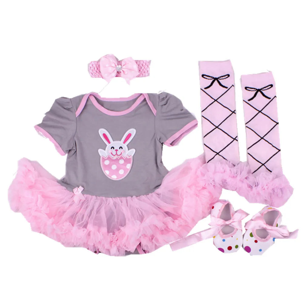 Fashion Baby Clothes Set Newborn Princess Girls Tutu Dress Outfits