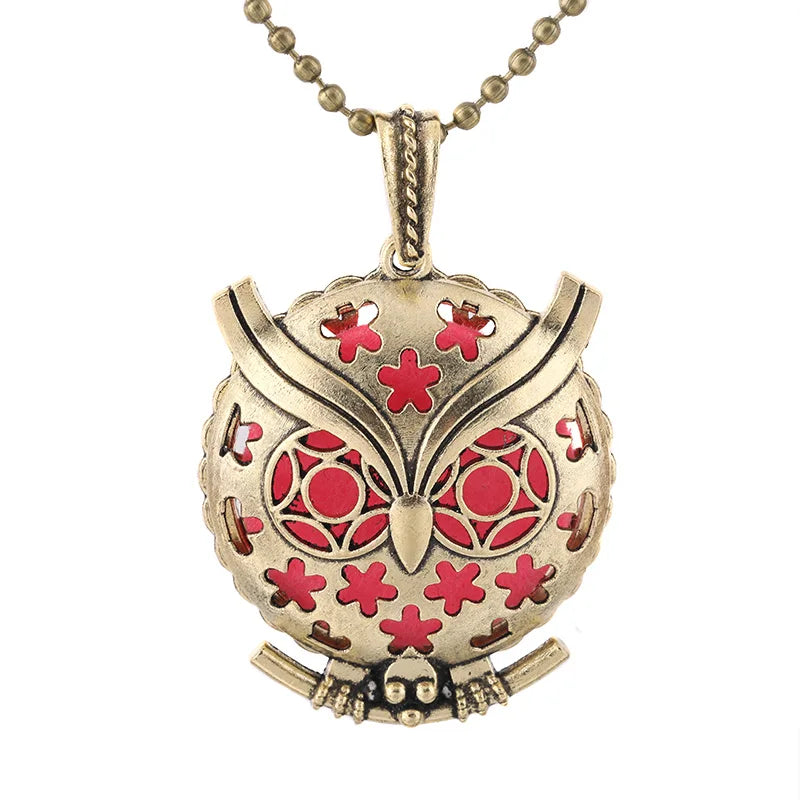 Open Antique Vintage Locket Pendant Perfume Essential Oil  Jewelry