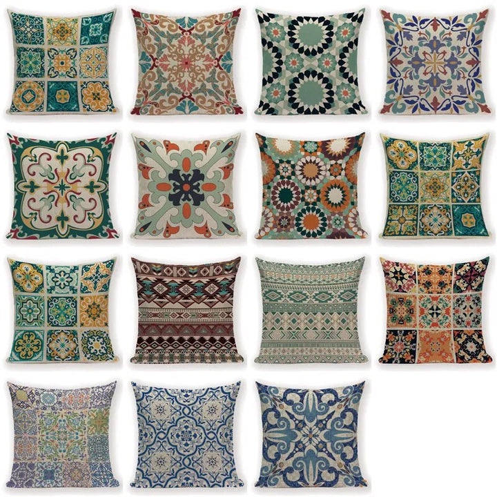 Boho Retro Pillow Case-Cushion cover-Arlik interiors