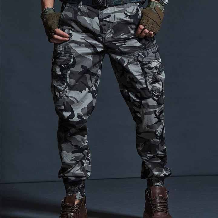 High Quality Khaki Casual Pants Men Military Tactical Cargo Pants-pants-Bennys Beauty World