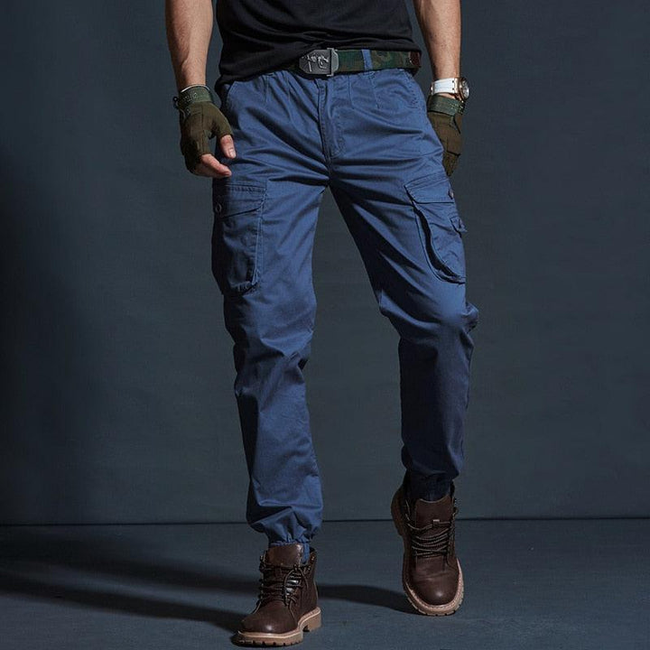 High Quality Khaki Casual Pants Men Military Tactical Cargo Pants-pants-Bennys Beauty World