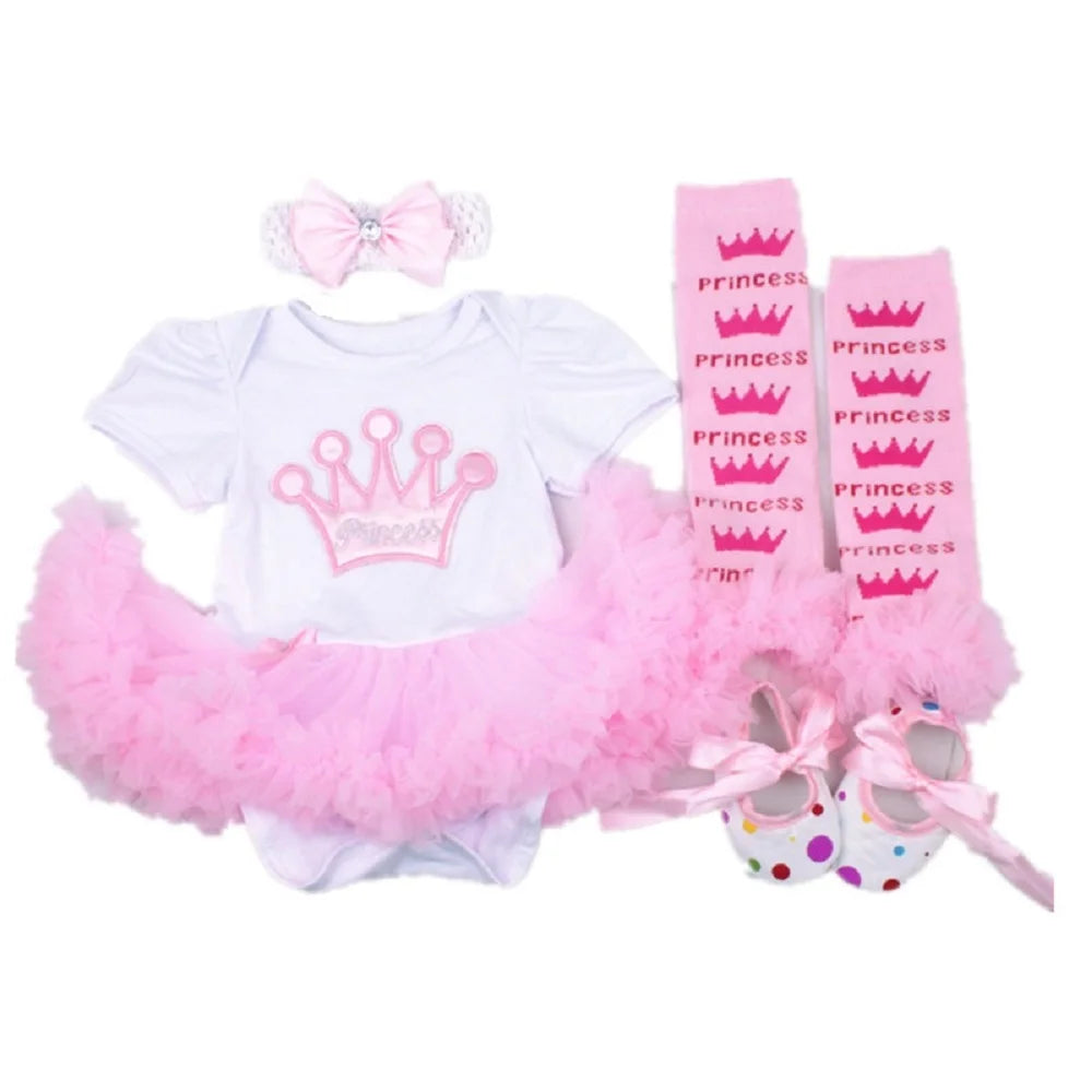 Fashion Baby Clothes Set Newborn Princess Girls Tutu Dress Outfits