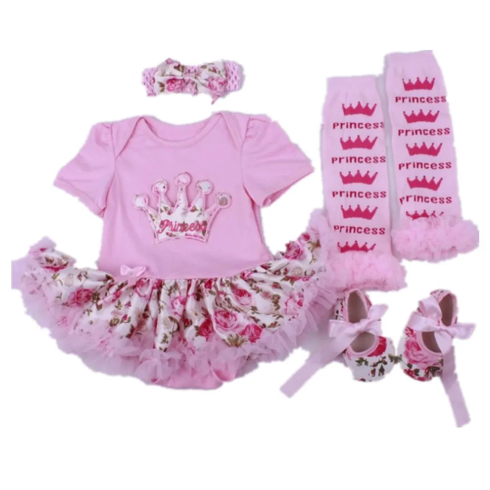 Fashion Baby Clothes Set Newborn Princess Girls Tutu Dress Outfits