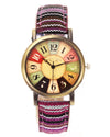 Retro Watches Unisex Denim Canvas Band Fashion Sport Quartz Wrist Watch-Watches-Bennys Beauty World