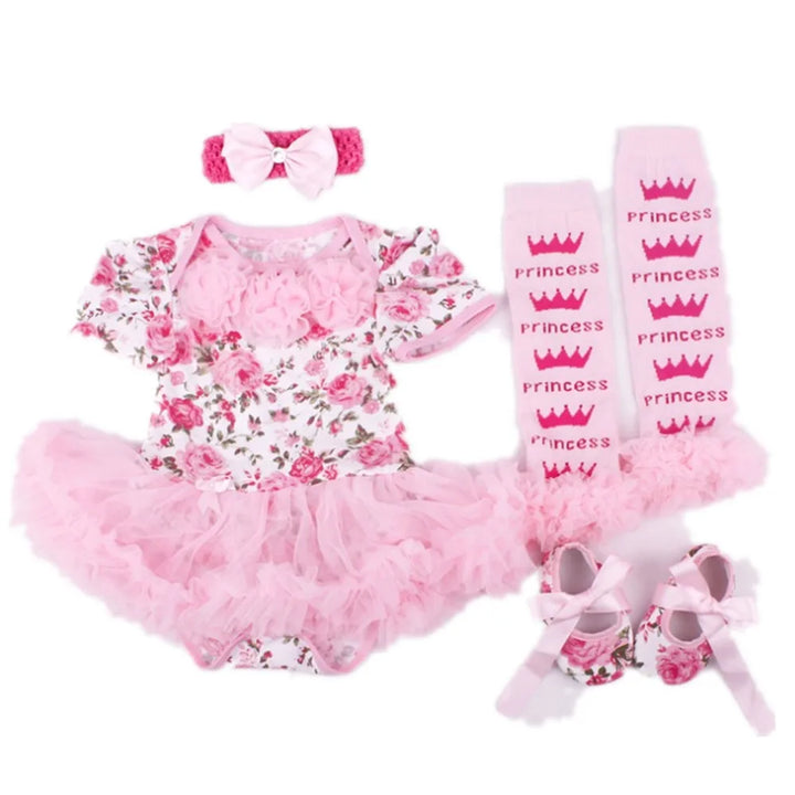 Fashion Baby Clothes Set Newborn Princess Girls Tutu Dress Outfits