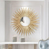 Wrought Iron Wall Sun Flower Decorative Mirror Crafts-Mirrors-Arlik interiors