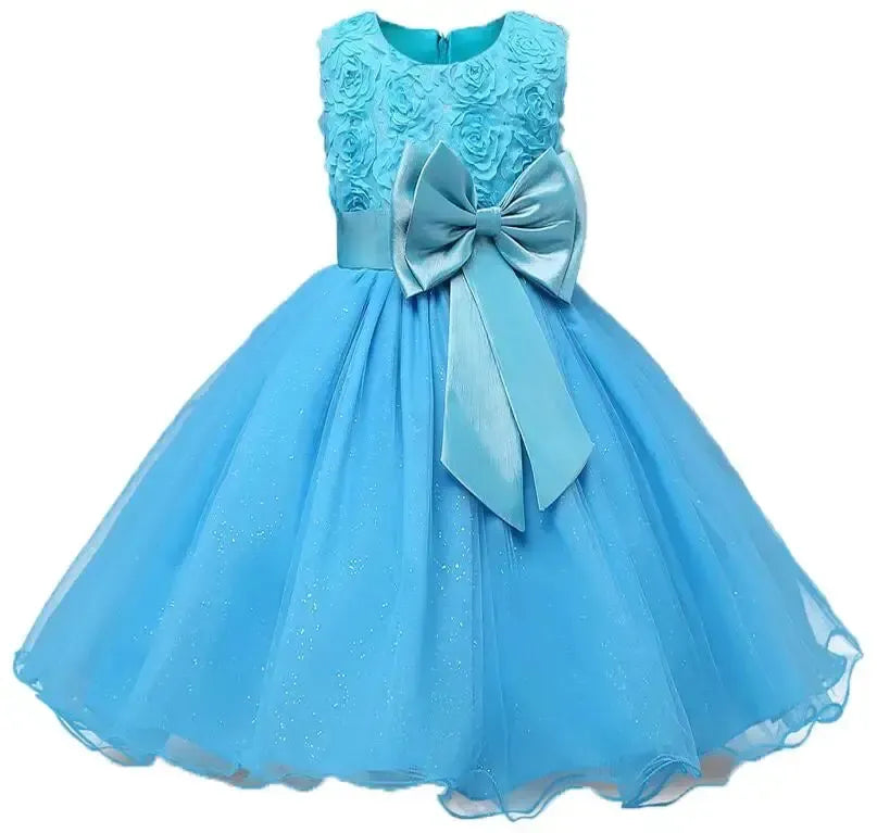 Baby Kids Tutu Birthday Princess Party Dress for Girls I-Dresses-Bennys Beauty World