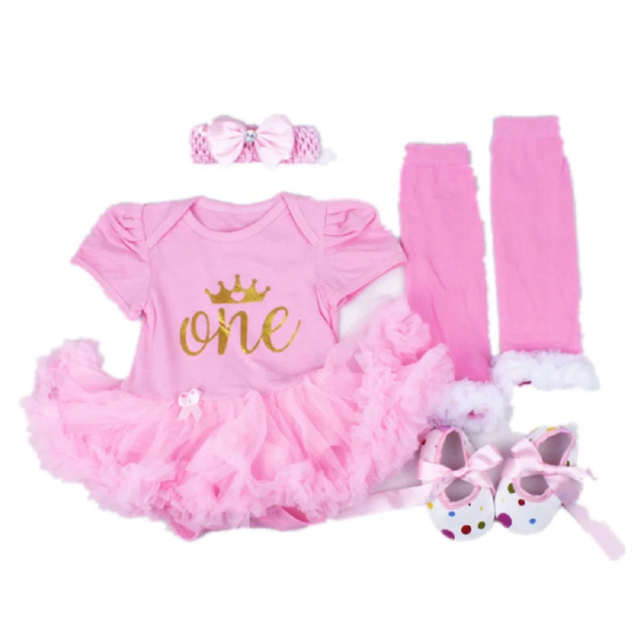 Fashion Baby Clothes Set Newborn Princess Girls Tutu Dress Outfits