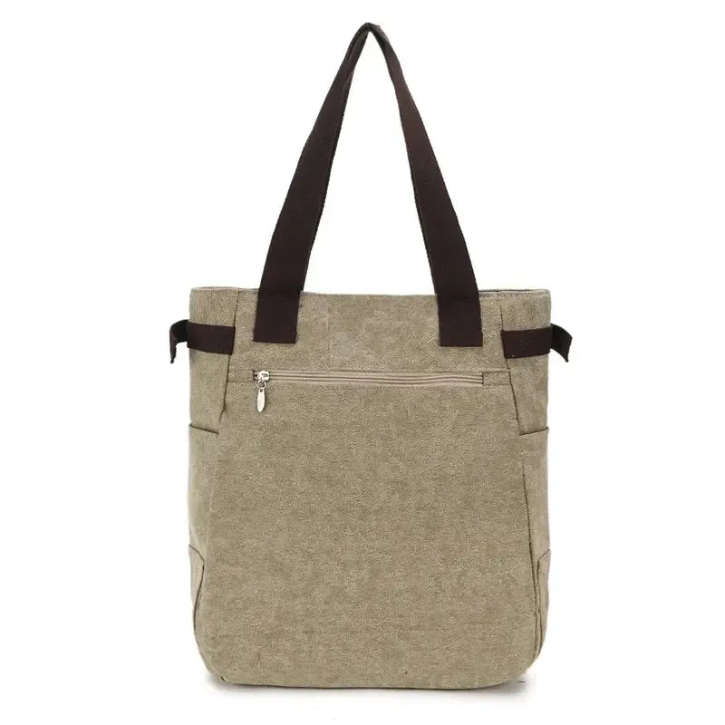 Cute Cat Canvas Shoulder Bag for Women – Plush Rivet Handbag-Bag-Bennys Beauty World