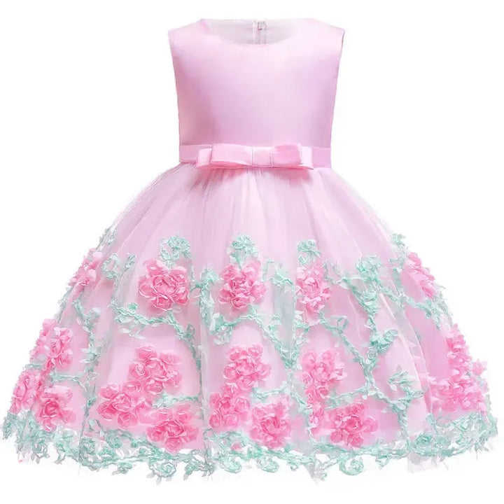 Baby Kids Tutu Birthday Princess Party Dress for Girls I-Dresses-Bennys Beauty World