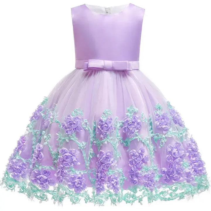 Baby Kids Tutu Birthday Princess Party Dress for Girls I-Dresses-Bennys Beauty World