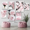 Peony Cherry Blossom Wall Art Posters And Prints-Arlik interiors