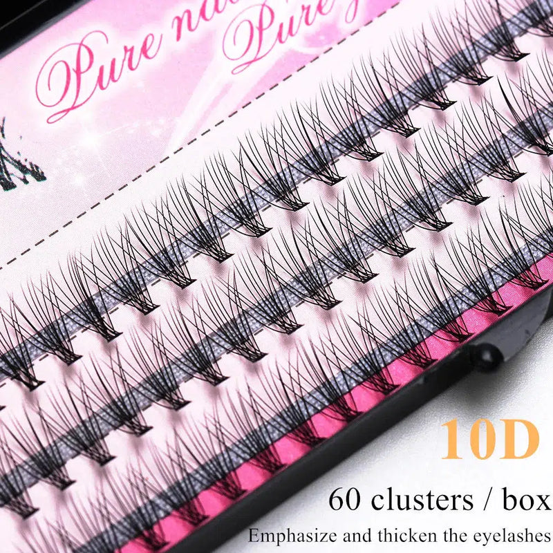 60 Clusters/box Cluster lashes Individual eyelashes extensio