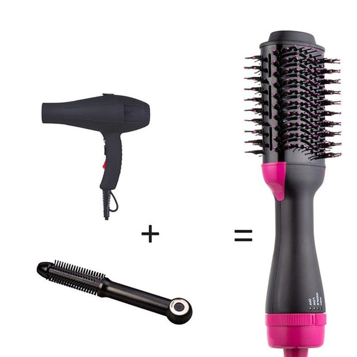 Hair Dryer Hot Air Brush/Hair Straightener Comb BENNYS 