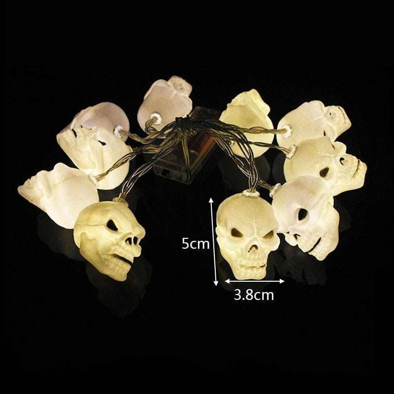 Halloween Pumpkin Ghost Skeletons Bat Spider Led Light BENNYS 