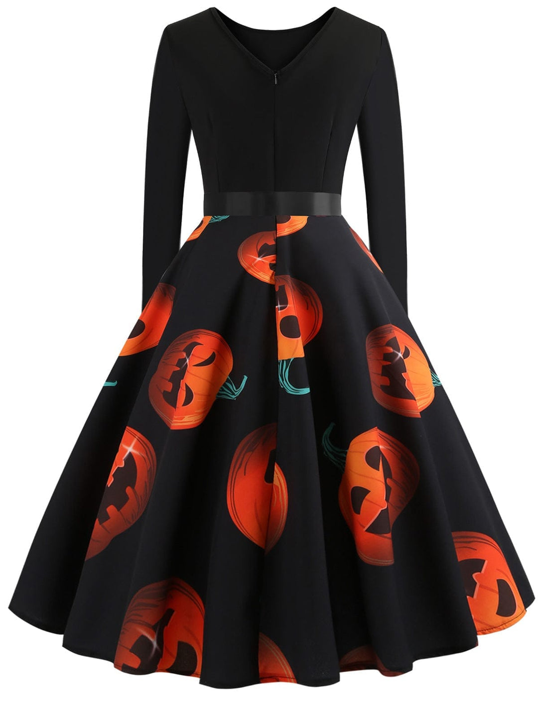 Halloween Round Neck Swing Dress BENNYS 