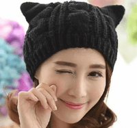 Hand Made 3D Cute Knitted Ear Beanie For Winter BENNYS 
