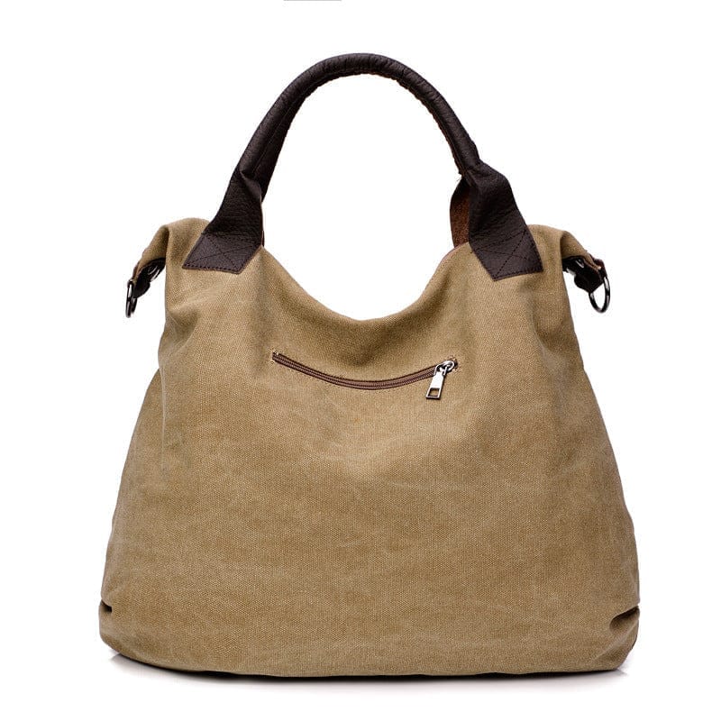 Handheld Minimalist Retro Shoulder Crossbody Vintage Canvas Bag BENNYS 