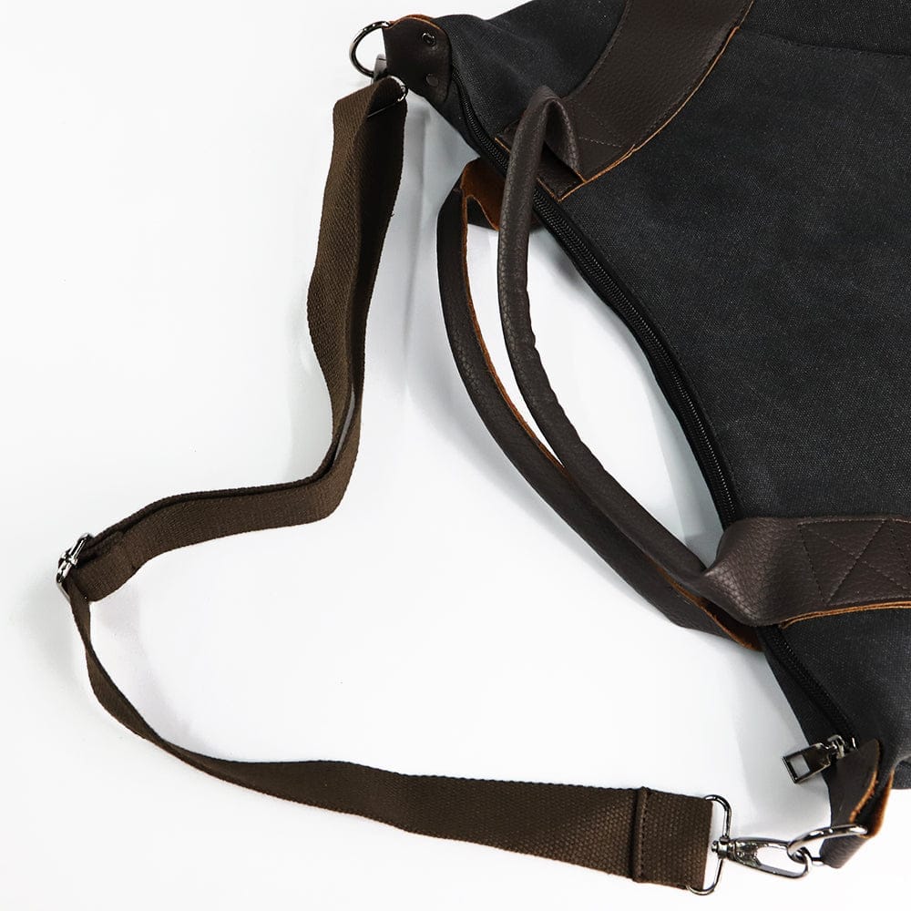 Handheld Minimalist Retro Shoulder Crossbody Vintage Canvas Bag BENNYS 