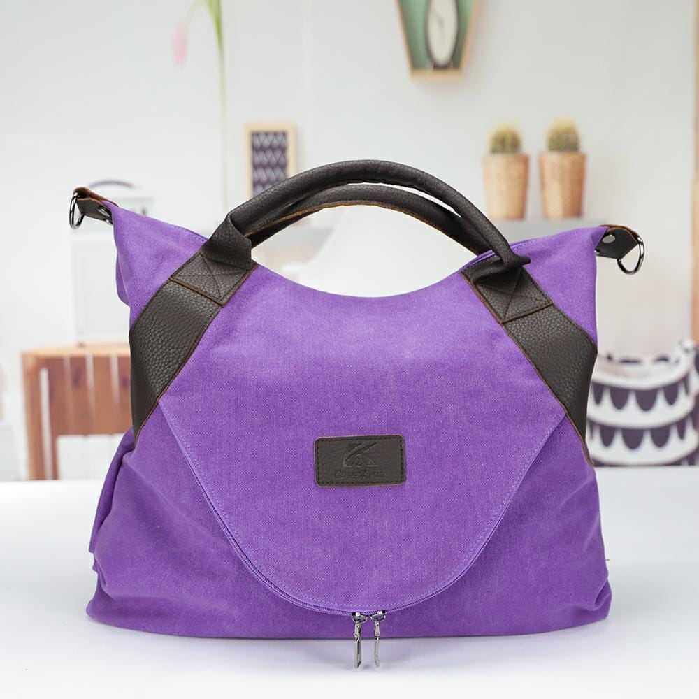 Handheld Minimalist Retro Shoulder Crossbody Vintage Canvas Bag BENNYS 