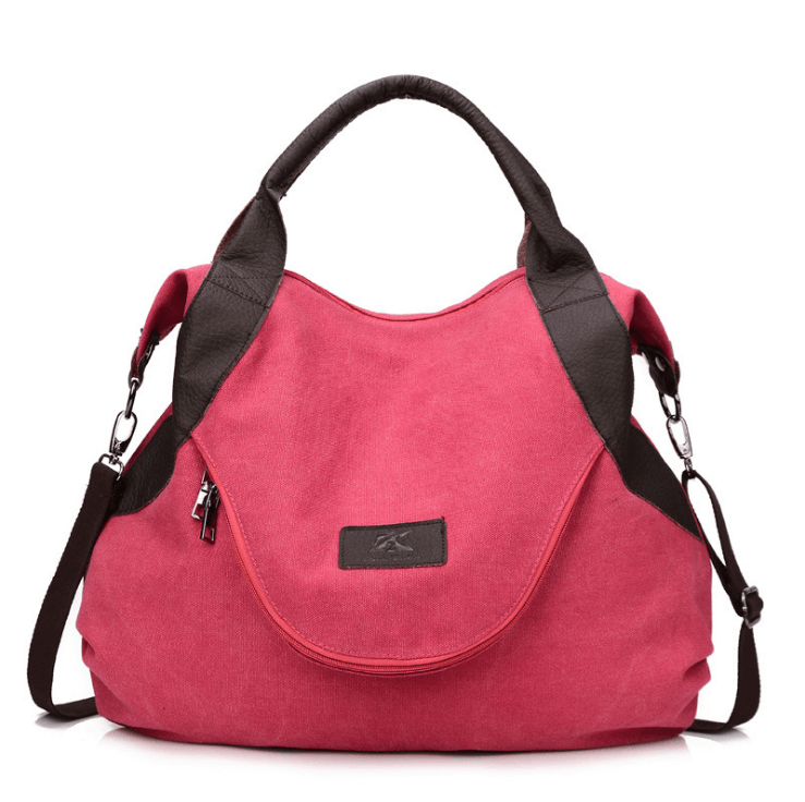 Handheld Minimalist Retro Shoulder Crossbody Vintage Canvas Bag BENNYS 