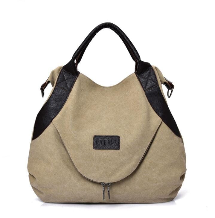 Handheld Minimalist Retro Shoulder Crossbody Vintage Canvas Bag BENNYS 