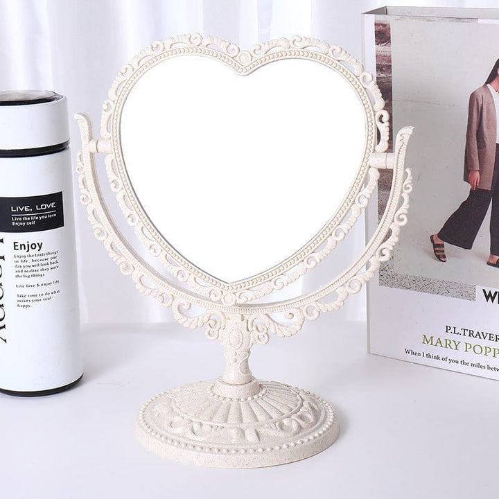Handmade Homemade Vintage Tabletop Vanity Mirror BENNYS 