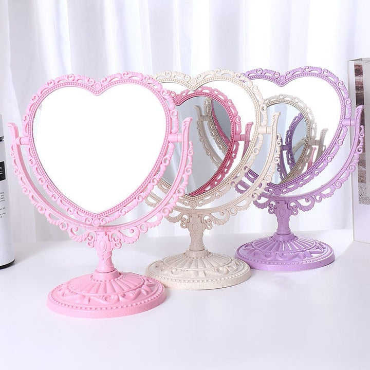 Handmade Homemade Vintage Tabletop Vanity Mirror BENNYS 
