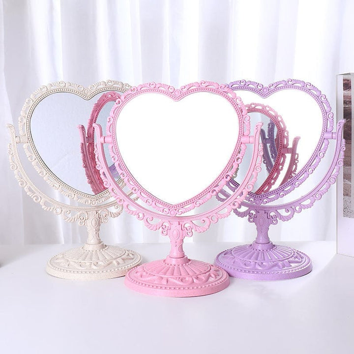 Handmade Homemade Vintage Tabletop Vanity Mirror BENNYS 