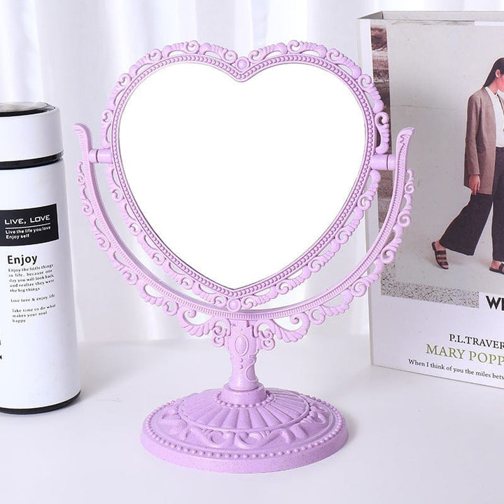 Handmade Homemade Vintage Tabletop Vanity Mirror BENNYS 