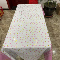 Happy Birthday Party Tablecloth Birthday Party Dining Decorations BENNYS 