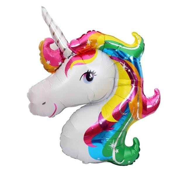 Happy Birthday Unicorn Foil Balloons Figures BENNYS 