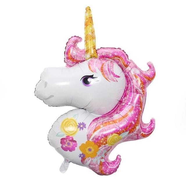 Happy Birthday Unicorn Foil Balloons Figures BENNYS 
