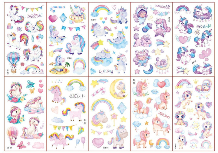 Happy Birthday Unicorn Foil Balloons Figures BENNYS 